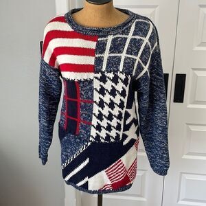 SML Vintage sport cotton USA sweater size medium